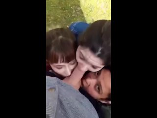 fucked in the mouth of three young nipples